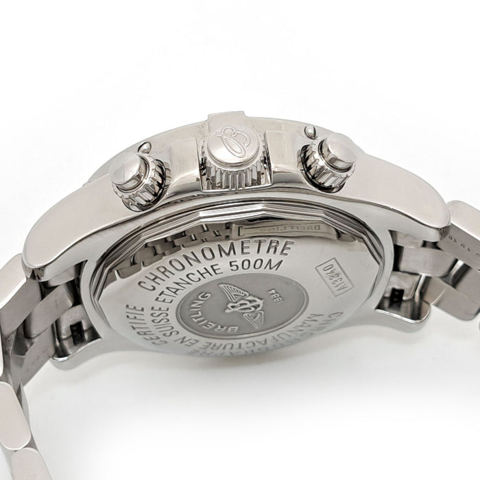 BREITLING 
Superocean Chronograph Day-Date 
With Warranty Card