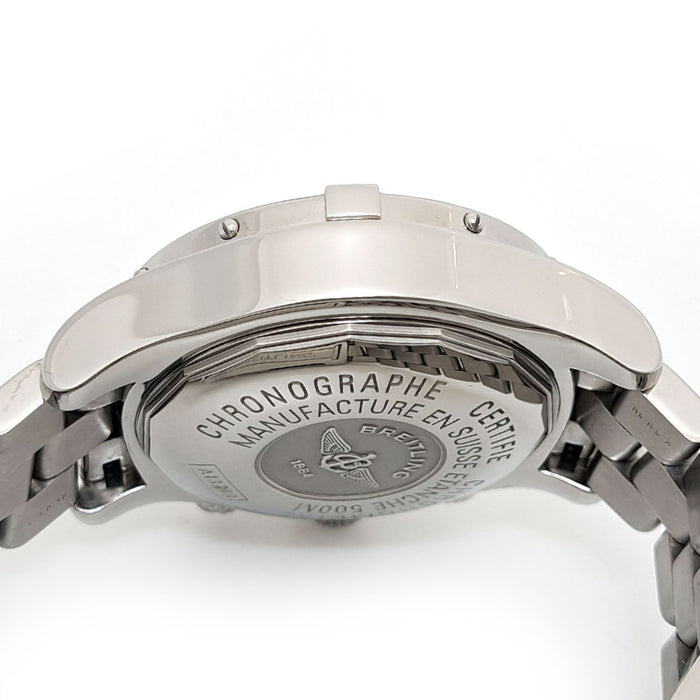 BREITLING 
Superocean Chronograph Day-Date 
With Warranty Card