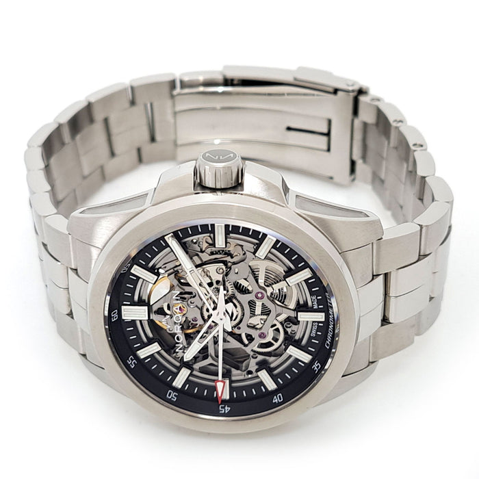 NORQAIN 独立系列 镂空表 带盒子和保修卡