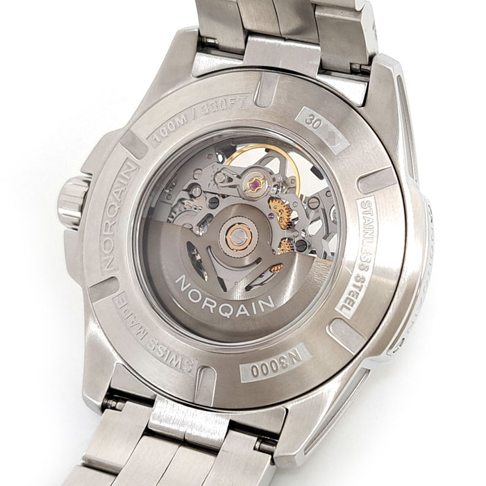 NORQAIN 独立系列 镂空表 带盒子和保修卡