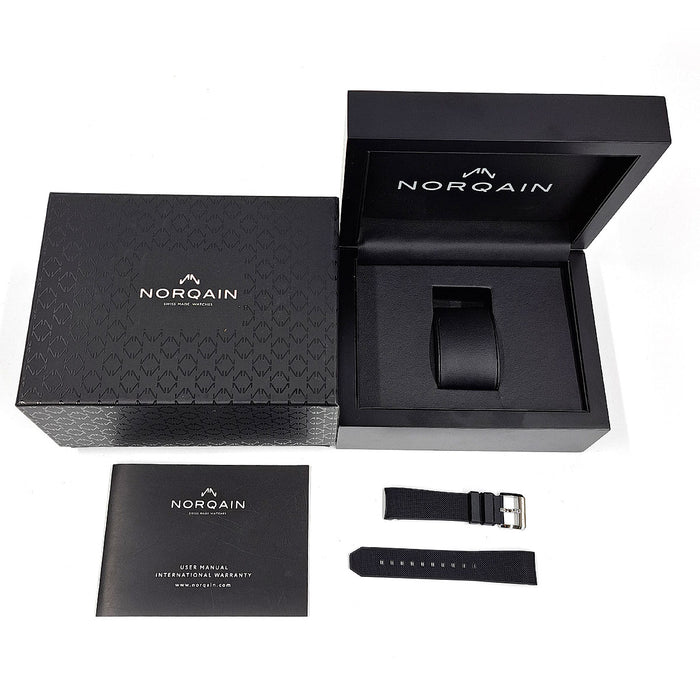 NORQAIN 独立系列 镂空表 带盒子和保修卡