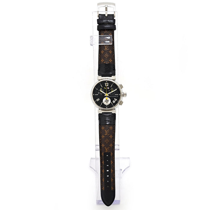 LOUIS VUITTON 
Tambour Lovely Cup GM Chronographe 
Avec boîte et garantie