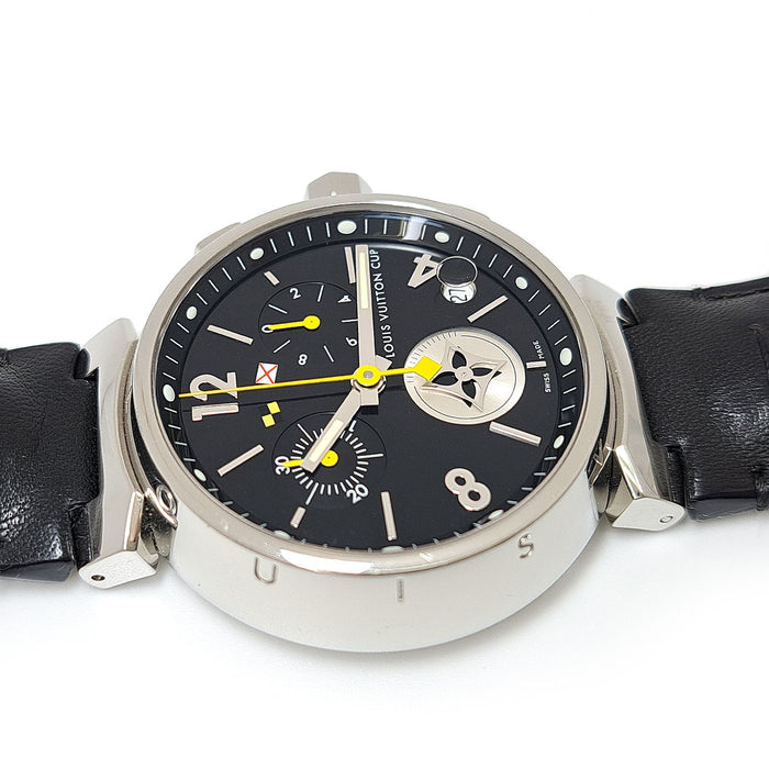 LOUIS VUITTON 
Tambour Lovely Cup GM Chronographe 
Avec boîte et garantie