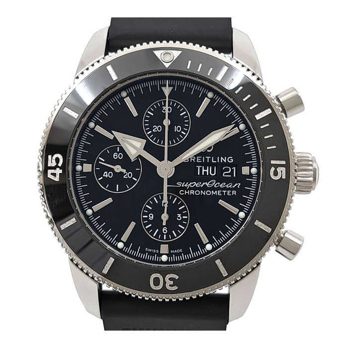 BREITLING 
Superocean Heritage Chronograph 44 
With Box and Warranty Card