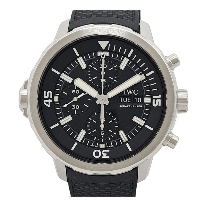 IWC 
Aquatimer Chronograph Overhauled 
With box and warranty card, serviced