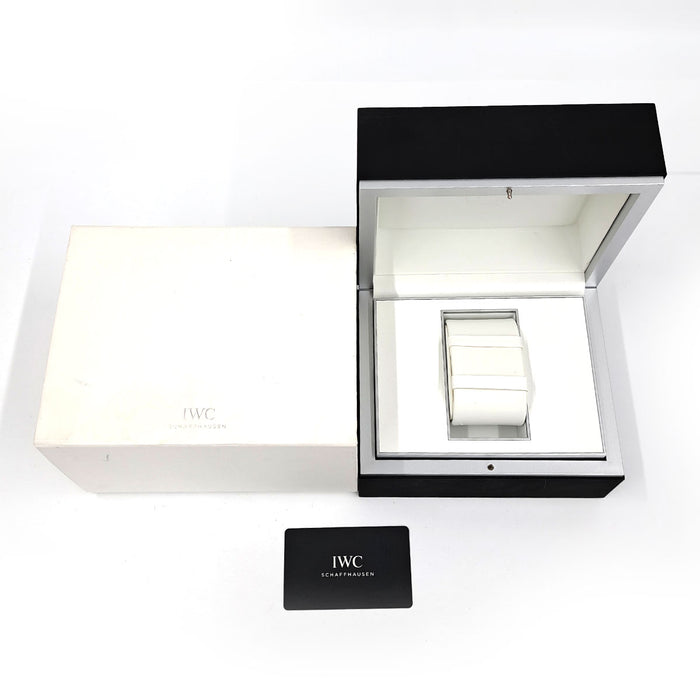 IWC 
Aquatimer Chronograph Overhauled 
With box and warranty card, serviced