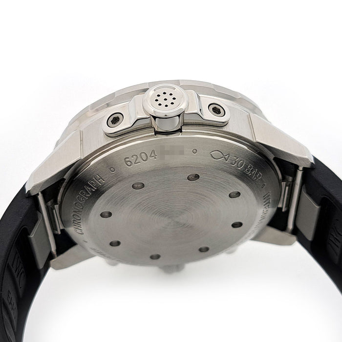 IWC 
Aquatimer Chronograph Overhauled 
With box and warranty card, serviced