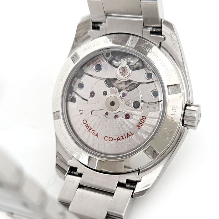 OMEGA Seamaster Aqua Terra with warranty card
