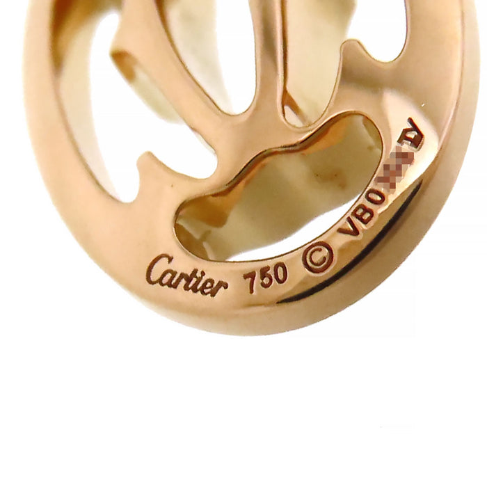 CARTIER 
Double C Earrings