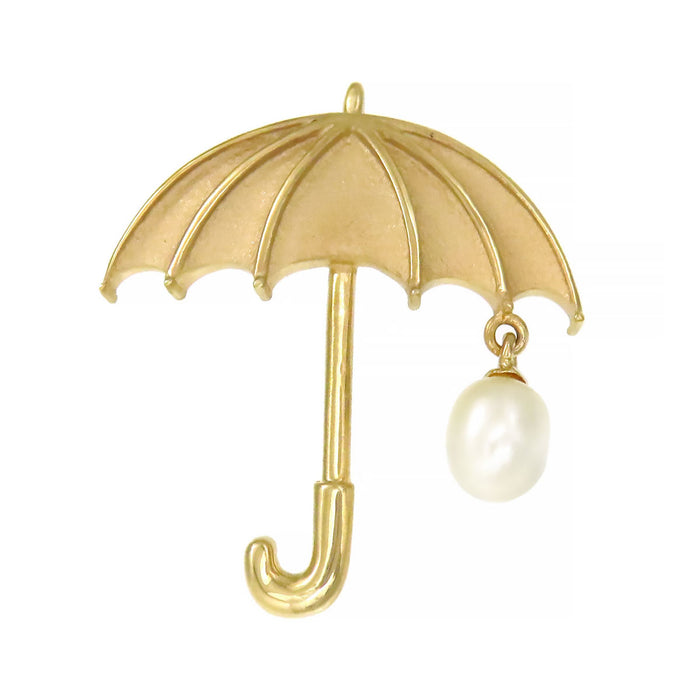 TASAKI 
Umbrella Motif Pendant Top