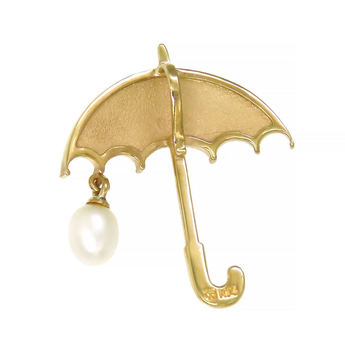 TASAKI 
Umbrella Motif Pendant Top