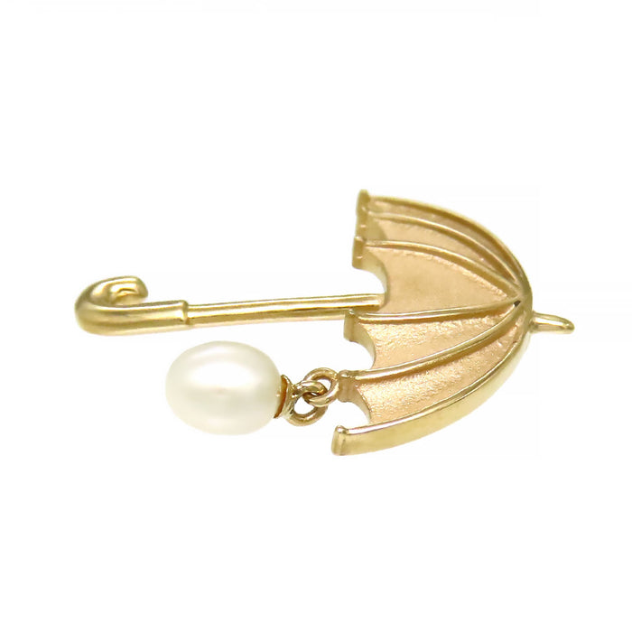 TASAKI 
Umbrella Motif Pendant Top