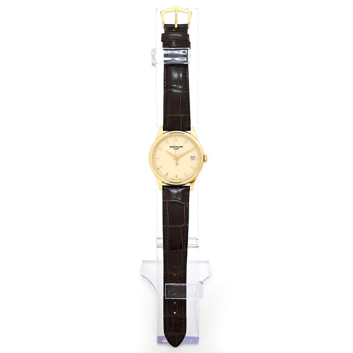 PATEK PHILIPPE 
カラトラバ ハンターケース 
箱ギャラ付