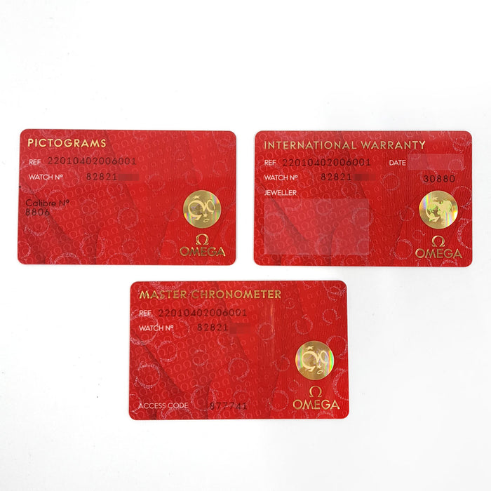 OMEGA 
レイルマスター 
ギャラ付