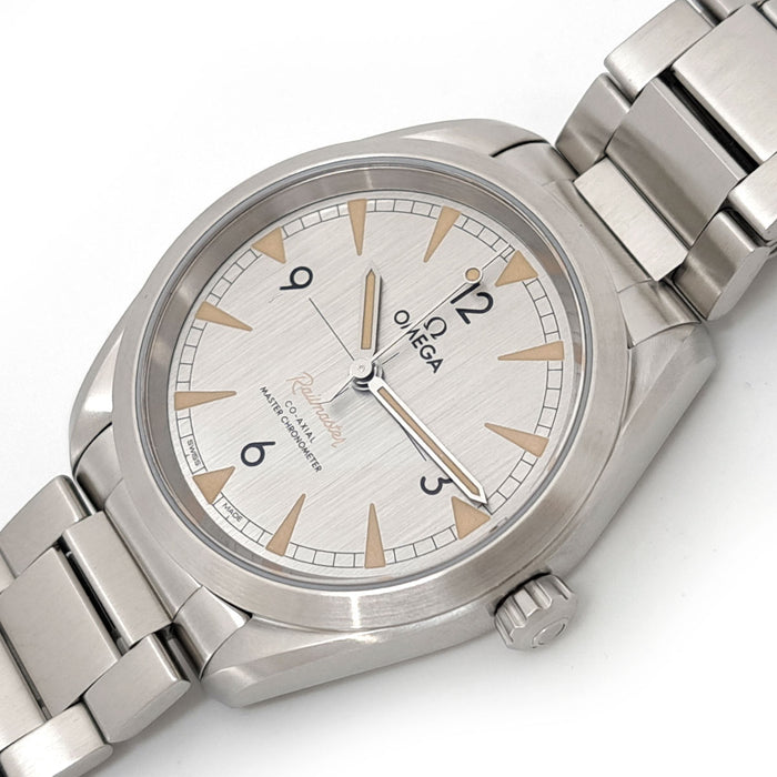 OMEGA Railmaster with warranty card