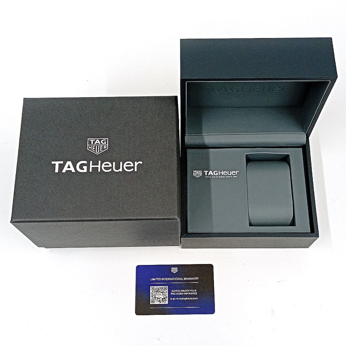 TAG HEUER
Carrera Calibre Heuer02 Chronographe GMT
Avec boîte et garantie