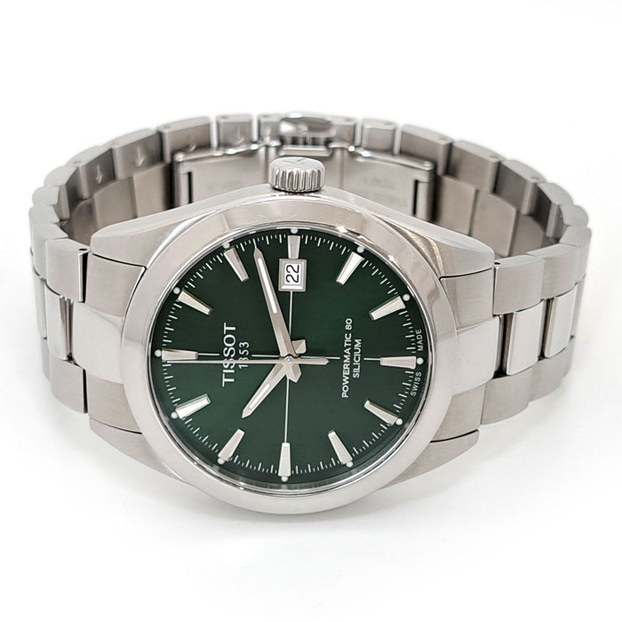 TISSOT 
ジェントルマン オートマティック パワーマティック80 シリシウム 
箱付