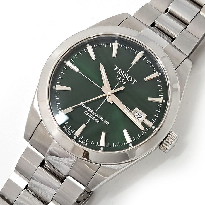 TISSOT 
ジェントルマン オートマティック パワーマティック80 シリシウム 
箱付