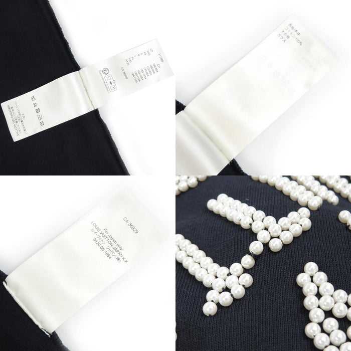 LOUIS VUITTON 
LV コットン RM242MQ NPL HQY71W 
ビーズ ロゴ Tシャツ