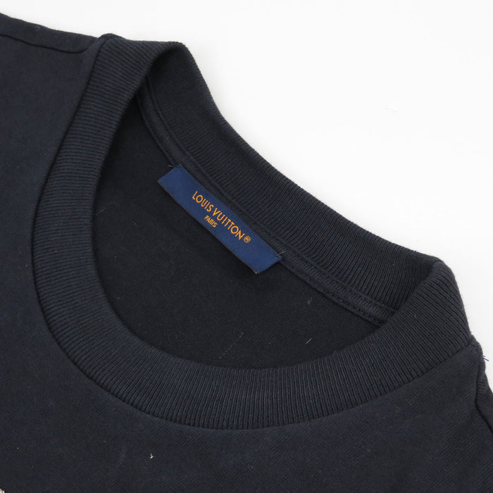 LOUIS VUITTON 
LV コットン RM242MQ NPL HQY71W 
ビーズ ロゴ Tシャツ