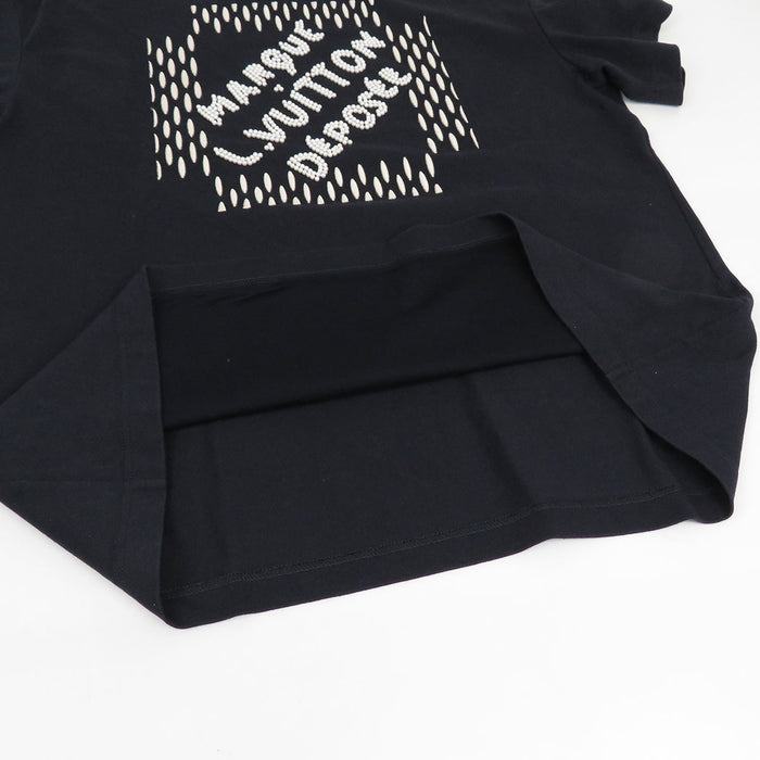 LOUIS VUITTON 
LV コットン RM242MQ NPL HQY71W 
ビーズ ロゴ Tシャツ