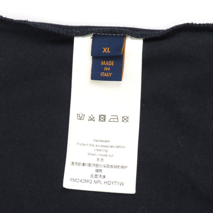 LOUIS VUITTON 
LV コットン RM242MQ NPL HQY71W 
ビーズ ロゴ Tシャツ