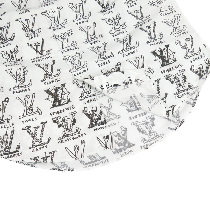 LOUIS VUITTON
Monogram Cotton
LV Logo Plaid Short Sleeve Shirt