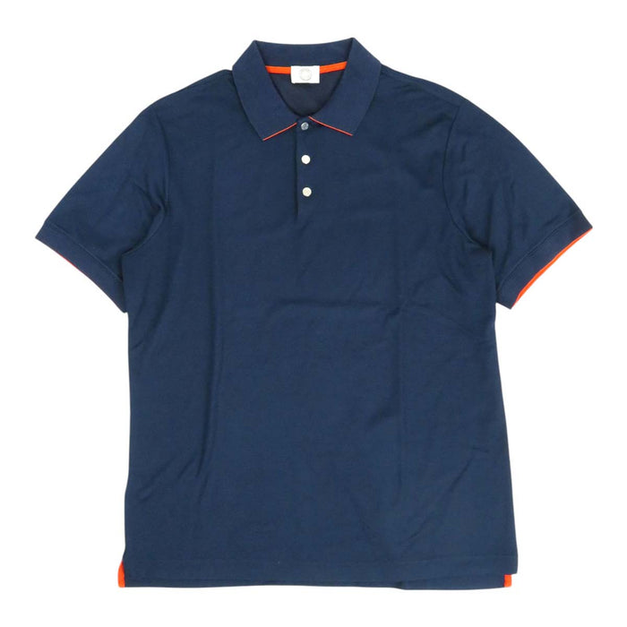 HERMES
Bicolor Short Sleeve
Serie Button Polo Shirt