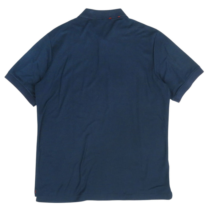 HERMES 
バイカラー 半袖 
セリエボタン ポロシャツ