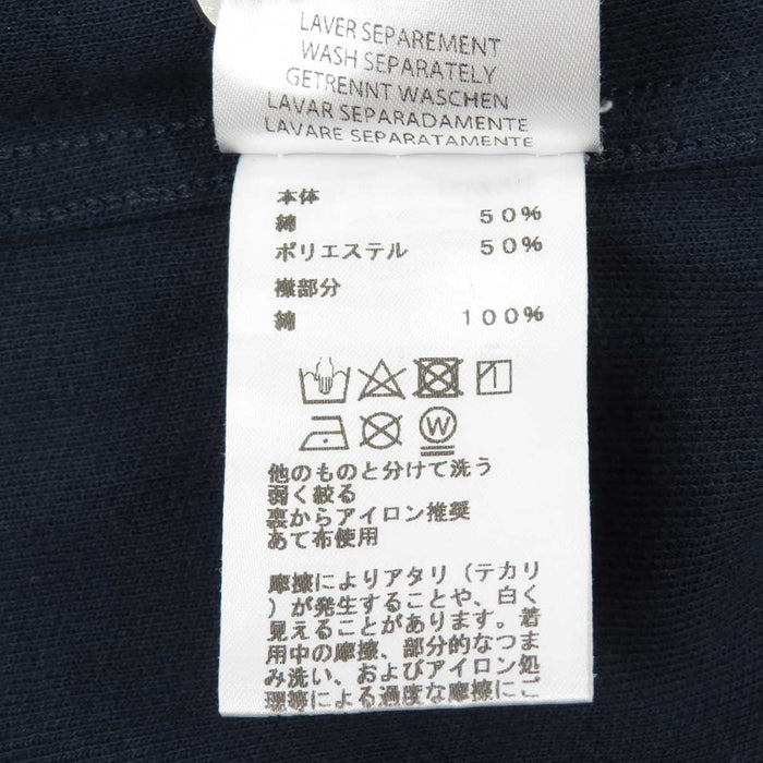 HERMES 
バイカラー 半袖 
セリエボタン ポロシャツ