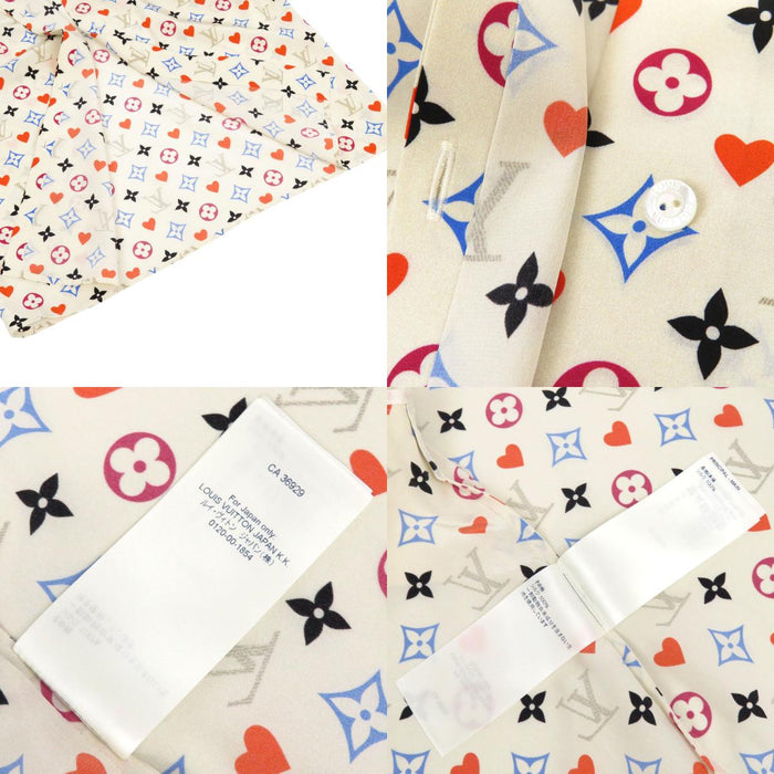 LOUIS VUITTON
LV Monogram All-over Pattern Silk Ribbon Tie
Game On Frill Bow Tie Blouse
