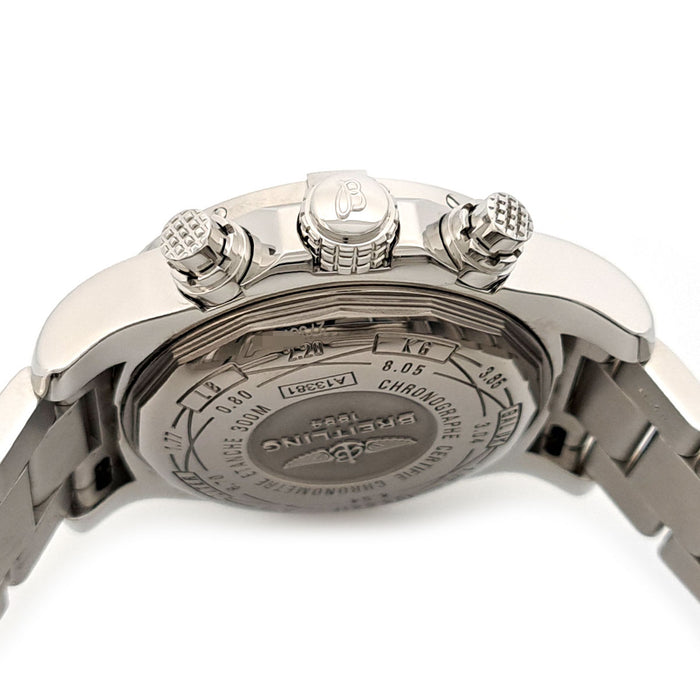 BREITLING 
Avenger II Chronograph 
With box and warranty card Avenger 2