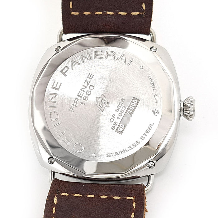 OFFICINE PANERAI 
ラジオミール ブラックシール ロゴ 
箱ギャラ付