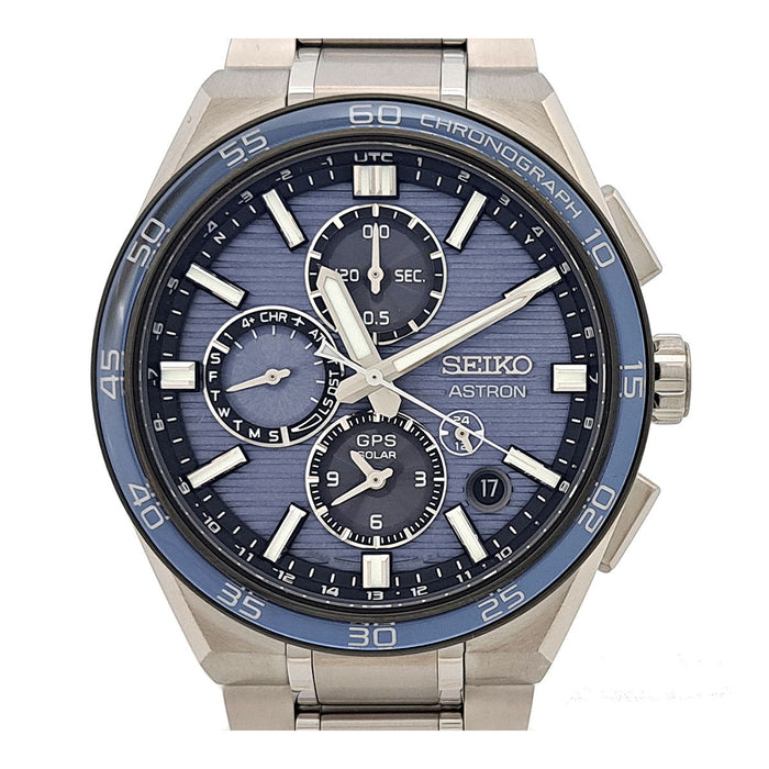SEIKO
Astron Nexter GPS Solar Dual Time Chronograph
With box and warranty card