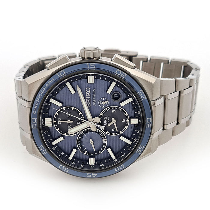 SEIKO
Astron Nexter GPS Solar Dual Time Chronograph
With box and warranty card