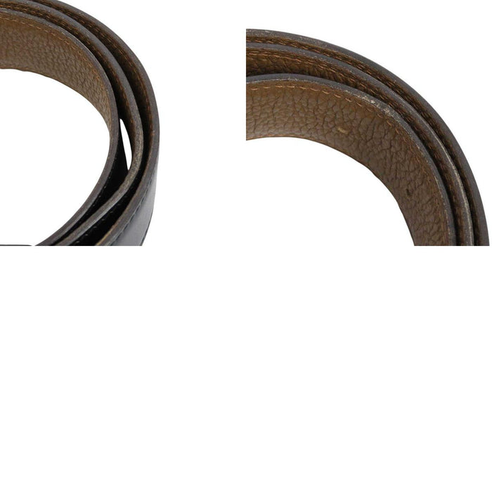 HERMES
□M Engraving Logo Silver Color Metal
H Buckle Reversible Belt 32MM