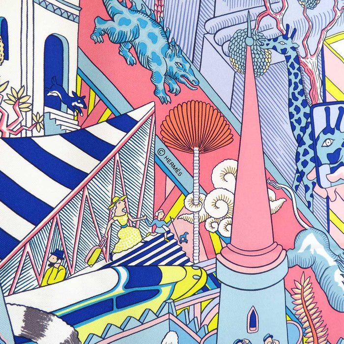 HERMES
Carré 140 Silk Animals
Carré Jean Animapolis Animapolis