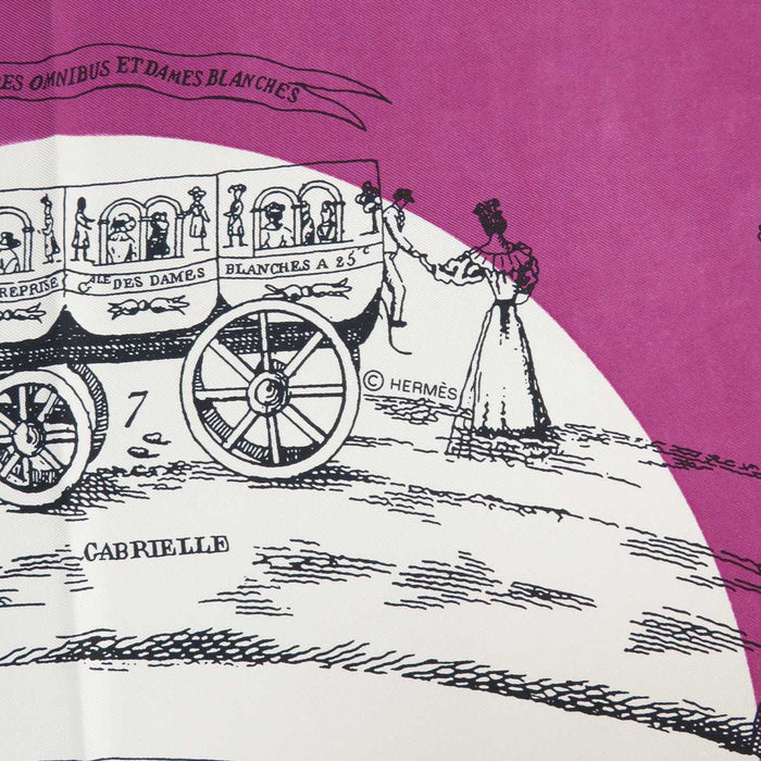 HERMES
Omnibus and the White Lady Game Carré 140 Silk
Carré Jean GAME OF OMNIBUSES AND WHITE LADIES