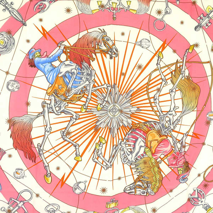 HERMES
Carré 140 Cashmere Seta Equitazione Tromba
Carré Jean CHORUS STELLARUM Coro Stellare