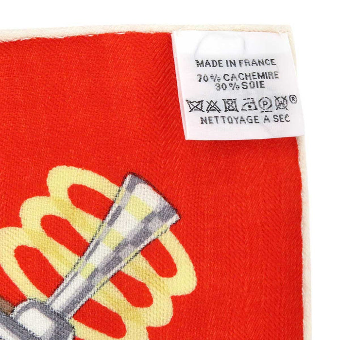 HERMES
Carré 140 Cashmere Silk Equestrian Trumpet
Carré Jean CHORUS STELLARUM Chorus Stellarum