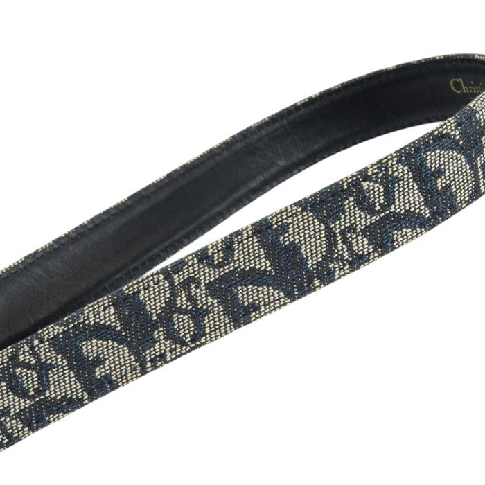 Dior 
ロゴ キャンバス レザー 
オブリーク CD バックル ベルト