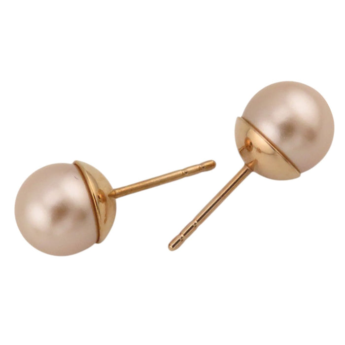 Dior 
Tribales ラインストーン ゴールドカラーメタル 
ディオール トライバル レジンパール ピアス