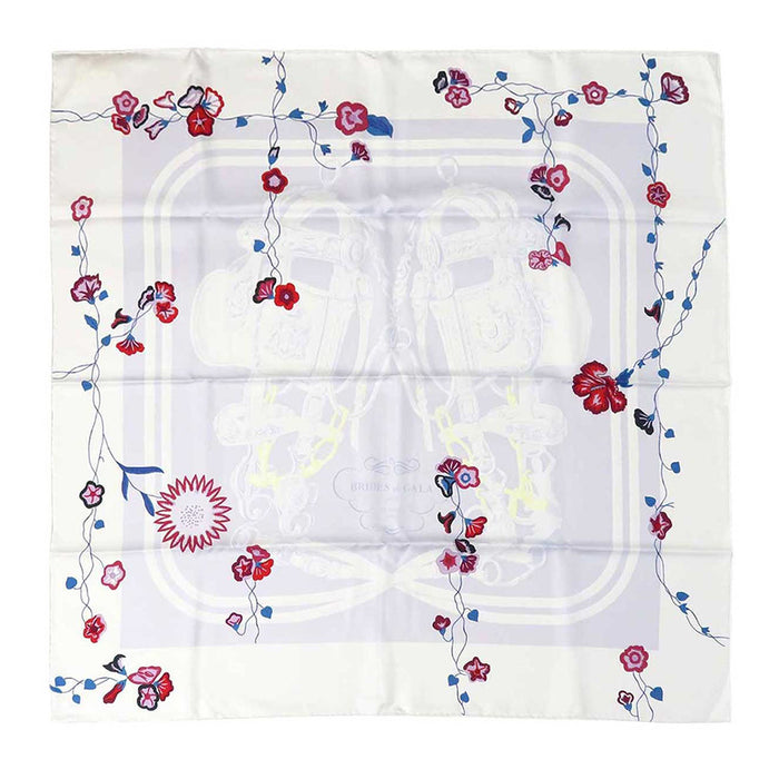 HERMES
BRIDES de GALA Flower Scarf Large Silk
Carré 90 Brides Fleuries Bride Fleuri