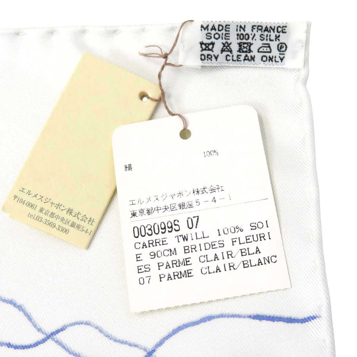 HERMES
BRIDES de GALA Flower Scarf Large Silk
Carré 90 Brides Fleuries Bride Fleuri