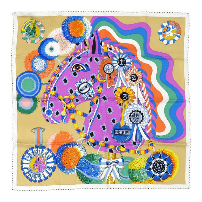 HERMES
Horse Scarf Silk
Carré 70 CHEVAL MASCOTTE Cheval Mascot