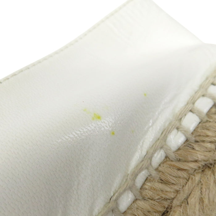 CHANEL
COCO CC Logo Bijou
Coco Mark Patent Leather Espadrilles