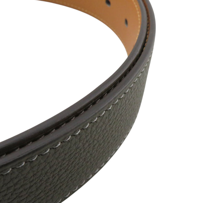 HERMES 
Z刻印 2021年 ロゴ シルバーカラーメタル 
ロデオ ベルト