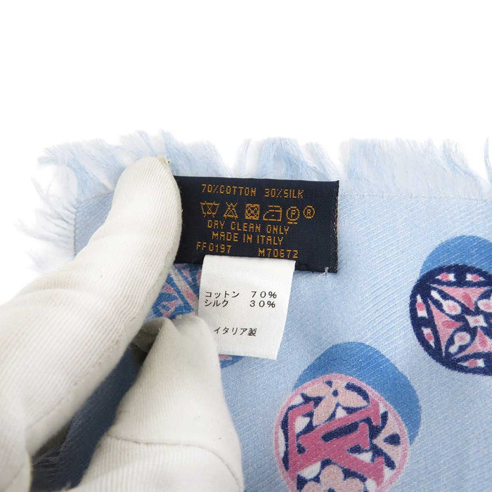 LOUIS VUITTON
LV Silk Cotton
Etole Camonodots Shawl