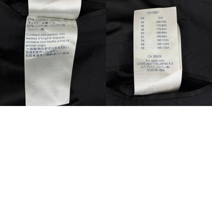 LOUIS VUITTON 
LV ロゴ 総柄 コットン RM211Q ZDC HKJ42E 
モノグラム テーラードジャケット