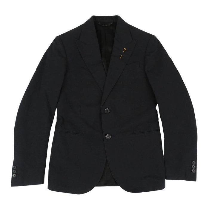 LOUIS VUITTON 
LV ロゴ 総柄 コットン RM211Q ZDC HKJ42E 
モノグラム テーラードジャケット